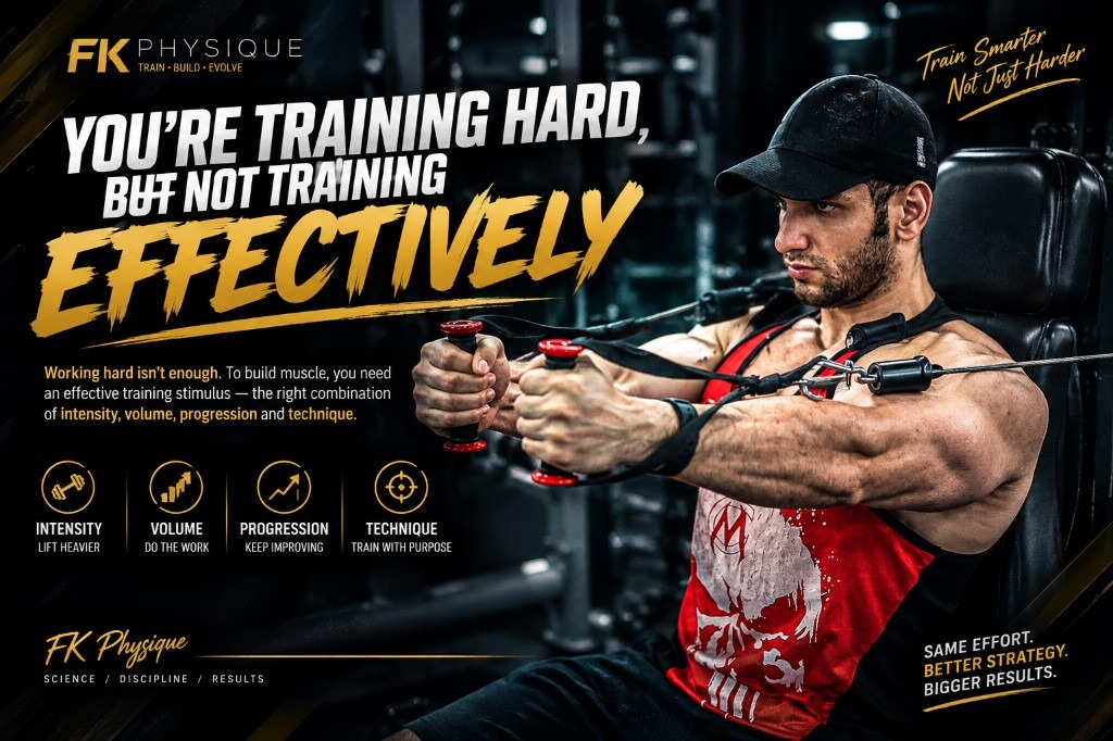 You are training hard but not training effectively